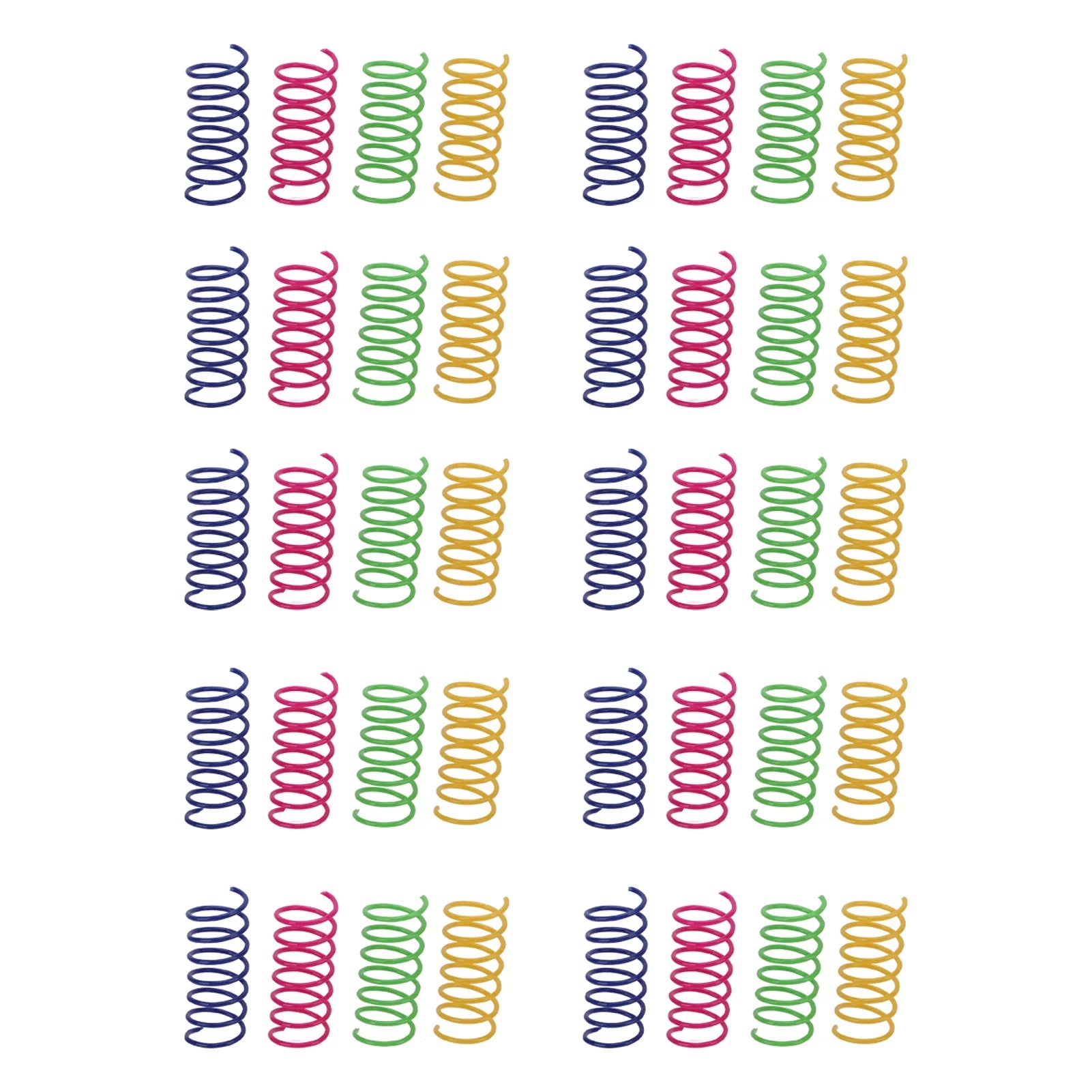 Cat Spring Toys, Cat Springs Tube Toys ABS Interactive for Cats