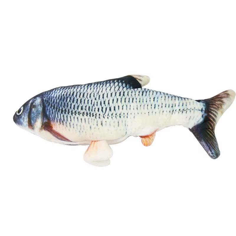 Simulation Fish Electric Swinging Fish Jumping Fish Carp Pet Cat Toys Jumping Fish Pet Supplies